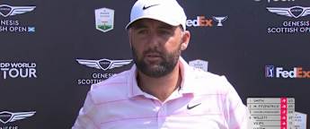 Scottie Scheffler: I didn't hit it close enough to give myself looks, that's how you shoot over par