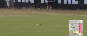 WATCH: Robert MacIntyre holes huge putt at the 15th