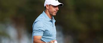 Rory McIlroy, Jordan Smith and Tom Kim share halfway lead in Scotland