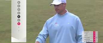 WATCH: Calum Hill chips in at the seventh!
