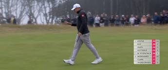 WATCH | Matt Fitzpatrick takes the lead with a double-breaker on the sixth