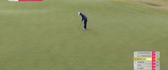 WATCH: Min Woo Lee walks it in at the 11th