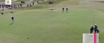 WATCH | Victor Perez holes a 53-footer on the sixth