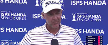Cameron Percy: Any time I can come over here and play golf, I'm very happy