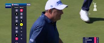 WATCH | Anthony Wall makes eagle on the par-four 14th