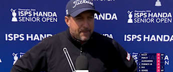 Darren Fichardt: I thought I would just chip it around today and try and not overpower the course