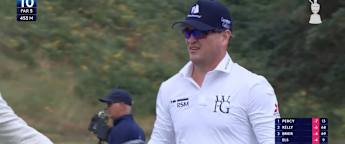WATCH | Zach Johnson sets up an eagle with a stunning second at the tenth