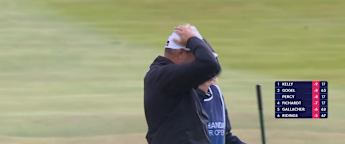 WATCH | Darren Fichardt almost eagles the last from a bunker