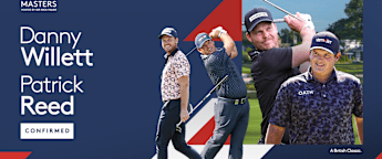Patrick Reed and Danny Willett confirmed for Husqvarna British Masters