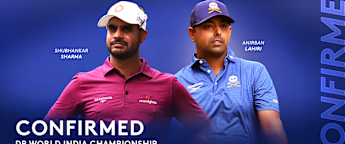 Shubhankar Sharma and Anirban Lahiri join global field at DP World India Championship