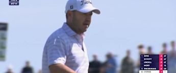 WATCH | Richard Sterne chips in on the first