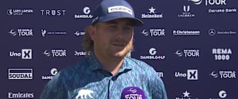 Oliver Lindell: I was thinking, do I have enough balls for the round?