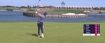 WATCH | Thorbjørn Olesen hits the pin at the ninth