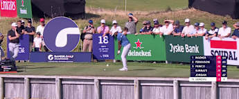 WATCH | Yuvraj Sandhu inches from an ace at he treacherous 18th