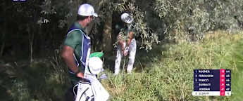 WATCH | Freddy Schott makes 'miraculous' par at 16th