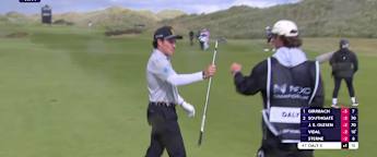 John Daly II produces great approach to help save par