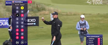 WATCH: Richard Mansell breaks course record at Trump International