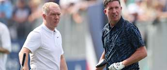 See the celebrities on show at the Husqvarna British Masters hosted by Sir Nick Faldo