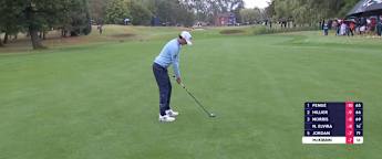 WATCH | Tom McKibbin inches from an albatross at the 17th