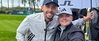 Charlie Crosby's inspiring journey continues at the Husqvarna British Masters