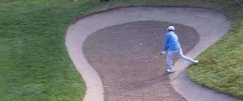 WATCH | Thomas Rosenmueller holes out from the bunker