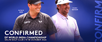 Major champions Patrick Reed and Bubba Watson set for DP World India Championship