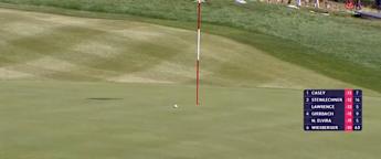 Maximilian Steinlechner sticks one in close