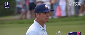 Paul Casey sets up closing birdie to extend lead