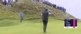 WATCH | Patrick Reed holes from 60 FEET at the fifth