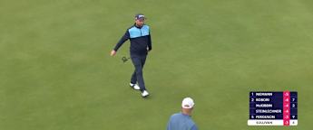 WATCH | Andy Sullivan judges pace and break to eagle fourth