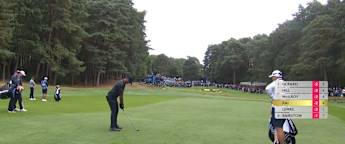 WATCH | Aaron Rai goes right at it at the 13th