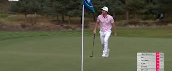 WATCH | Up a tier and into the hole for Freddy Schott 