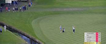 WATCH | Nicolai Højgaard finishes day one in style 