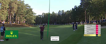 WATCH | Justin Rose spins one close at the 11th