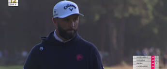 WATCH | Jon Rahm holes monster putt on the 12th