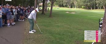 WATCH | Matt Fitzpatrick plays an incredible shot around the trees