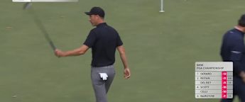 WATCH | Ross Fisher holes a 35-footer on the second