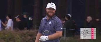 WATCH | Tyrrell Hatton produces 'unbelievable' recovery shot at the ninth