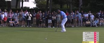 WATCH | JJ Spaun makes three birdies in a row to lead at Wentworth