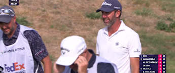 WATCH | Scott Jamieson holes out from 163 yards for eagle