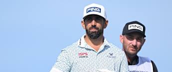 WATCH: Matthieu Pavon holes from 63 feet for birdie