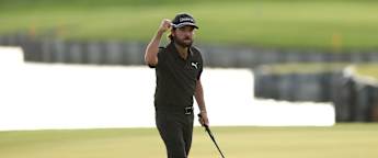 WATCH: Angel Hidalgo sets up closing birdie to seal place at 155th Open Championship