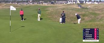 WATCH: Hugo Townsend holes pitch shot