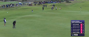 WATCH: Will Ahmed holes HUGE birdie putt at 15
