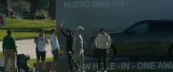 WATCH | Daniel Hillier wins BMW iX5 with hole-in-one in Madrid