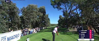 WATCH | Marco Penge tops his drive 