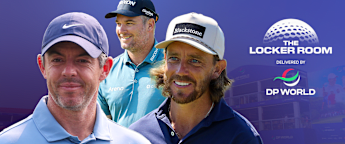 The Locker Room Delivered by DP World unites golf and cricket greats in a new studio show at the DP World India Championship