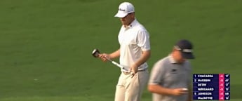 WATCH | Bernd Wiesberger holes a 35-footer at the second