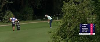 WATCH | Bernd Wiesberger almost holes out at the 15th