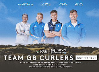 Team GB curlers to hit the links in Nexo Championship Celebrity Pro-Am 